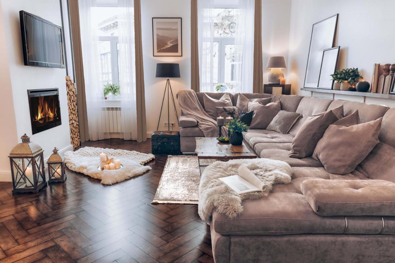 Scandinavian Style Of Lux Apartments In Львов Экстерьер фото