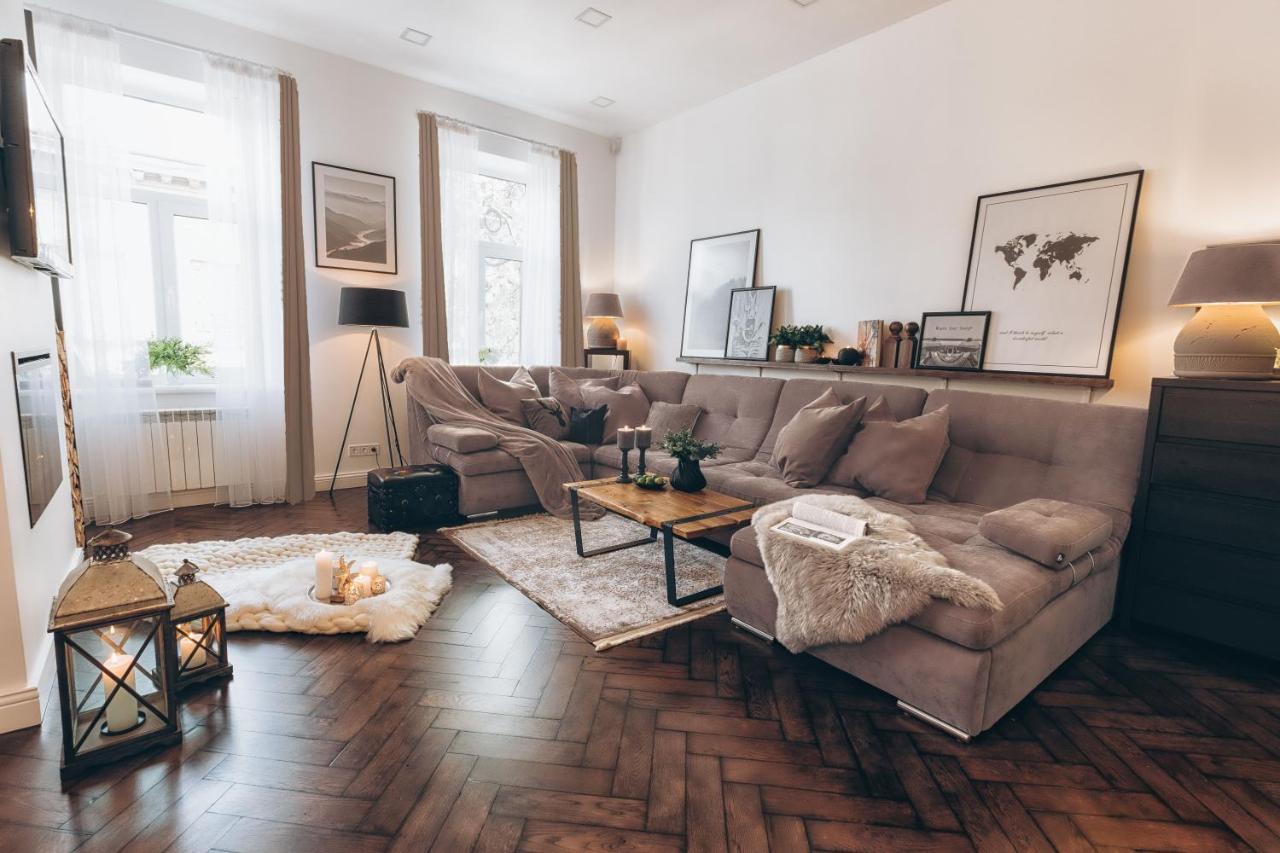 Scandinavian Style Of Lux Apartments In Львов Экстерьер фото
